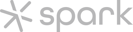 Spark logo grey