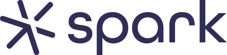 Spark logo purple